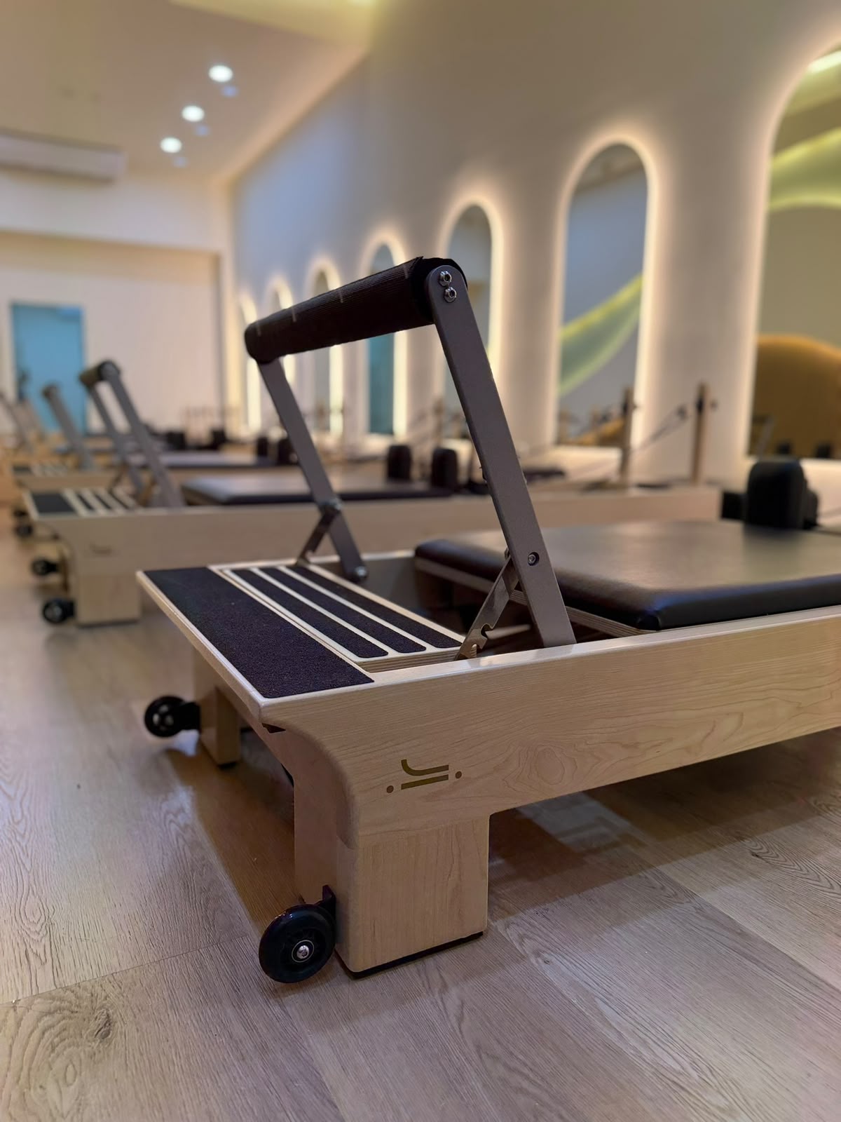 Máquina Reformer de madera en el studio